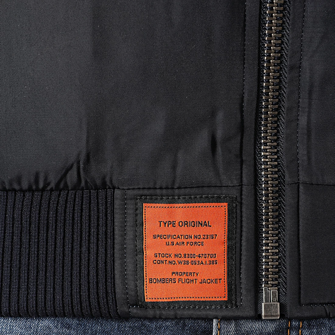 Tout neuf 🥰 Bomber Original Bleu Marine de Bombers Original 😍 4 Tout neuf 🥰 Bomber Original Bleu Marine de Bombers Original 😍 – Image 4