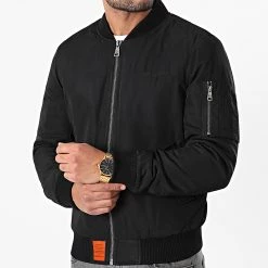 Grosses soldes 👍 Bomber Original Noir de Bombers Original 🔔 -Tenue De Sport Soldes bombers original 151961 ORIGINAL MEN BLACK 20201113T161907 04