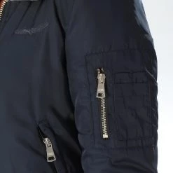 Grosses soldes 🎁 Bomber Femme Col Mouton Barcelone Bleu Marine de Bombers Original 👍 -Tenue De Sport Soldes bombers original 151995 BARCELONE WOMEN NAVY 20180831T155848 03