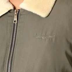 Le moins cher 👏 Bomber Col Mouton Versmold Vert Kaki de Bombers Original 💯 -Tenue De Sport Soldes bombers original 195500 VERSMOLD MEN KAKI 20190829T135020 03