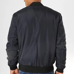 Coupon 🎁 Bomber Max Bleu Marine de Bombers Original 😍 -Tenue De Sport Soldes bombers original 195514 MAX MEN NAVY 20190829T135956 05