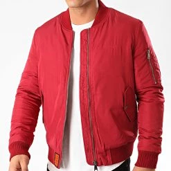 De gros 😉 Bomber Original Rouge de Bombers Original 🎁 -Tenue De Sport Soldes bombers original 216614 ORIGINAL MEN RED 20200312T092015 03