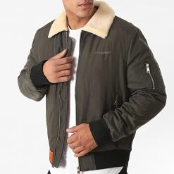 Meilleure affaire 🔥 Bomber Versmold Vert Kaki de Bombers Original ✨