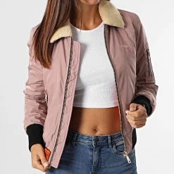 Tout neuf ✨ Bomber Femme Col Mouton Barcelone Rose de Bombers Original 😀 6 Tout neuf ✨ Bomber Femme Col Mouton Barcelone Rose de Bombers Original 😀 -Tenue De Sport Soldes bombers original 284337 BARCELONE WOMEN ROSE 20210920T144011 03