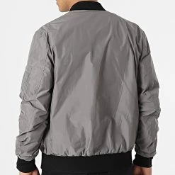 Coupon ⌛ Bomber MA1 Gris de Bombers Original 🌟 -Tenue De Sport Soldes bombers original 311100 MA1 MEN GREY 20220414T161816 04