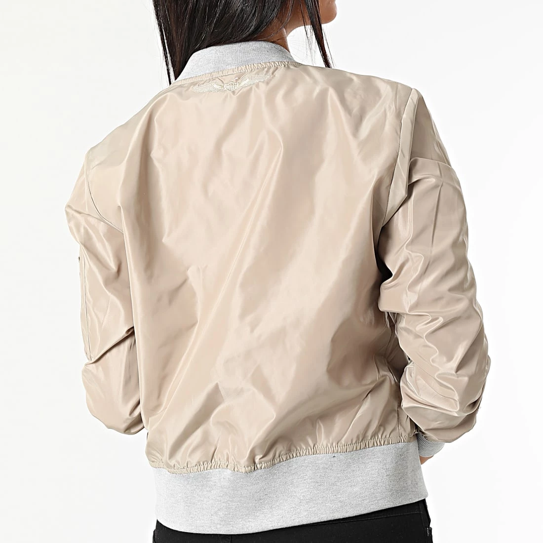 Top 10 🔥 Bomber Femme MA1 Beige de Bombers Original 😀 4 Top 10 🔥 Bomber Femme MA1 Beige de Bombers Original 😀 – Image 4