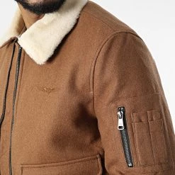 Page de garde -Tenue De Sport Soldes bombers original 327281 AVIATOR MEN CAMEL 20220708T153054 02