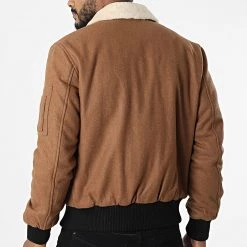 Acheter 👍 Bomber Col Mouton Aviator Camel de Bombers Original ✨ 7 Acheter 👍 Bomber Col Mouton Aviator Camel de Bombers Original ✨ -Tenue De Sport Soldes bombers original 327281 AVIATOR MEN CAMEL 20220708T153057 04