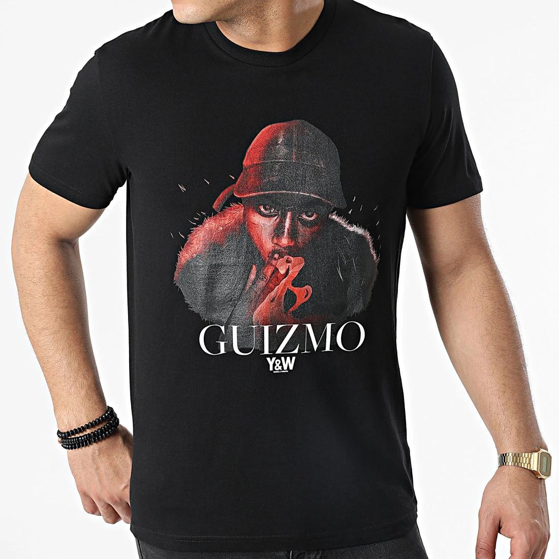 Budget 🥰 Tee 👕 Shirt Recto Noir de Y et W ⭐ 3 Budget 🥰 Tee 👕 Shirt Recto Noir de Y et W ⭐ – Image 3