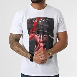 Remise 🧨 Tee 👚 Shirt Recto Verso Blanc de Y et W ✨ -Tenue De Sport Soldes guizmo 305964 GUIZMO TS RECTOVERSO BLC 20220225T121714 03