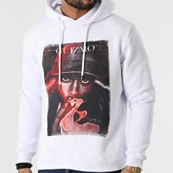 Meilleure affaire 🤩 Sweat Capuche Recto Verso Blanc de Y et W 👏