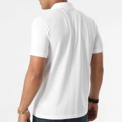 Budget 🌟 Polo Manches Courtes SP1060SP Blanc de Lyle And Scott 🥰 -Tenue De Sport Soldes lyle and scott 280920 SP1060SP WHITE 20210827T121712 04