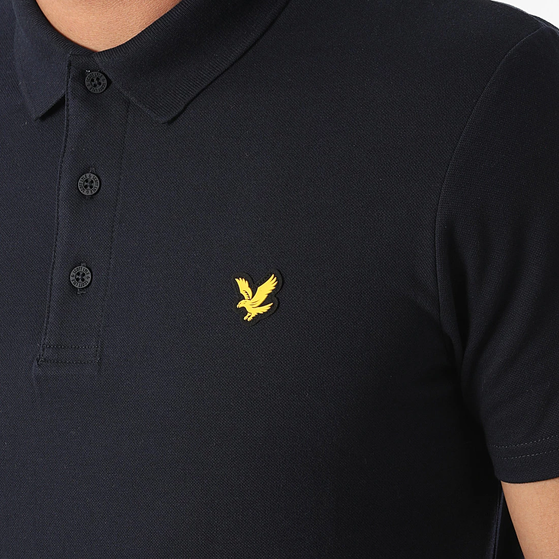 Acheter 💯 Polo Manches Courtes SP1060SP Bleu Marine de Lyle And Scott 🌟 2 Acheter 💯 Polo Manches Courtes SP1060SP Bleu Marine de Lyle And Scott 🌟 – Image 2