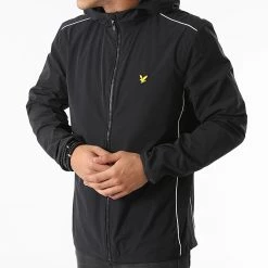 Sortie 😍 Veste Zippée Capuche JK1485SP Noir de Lyle And Scott 🔥 -Tenue De Sport Soldes lyle and scott 281050 JK1485SP TRUE BLACK 20210827T122217 03