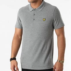 Les meilleures critiques de 😍 Polo Manches Courtes SP1060SP Gris Anthracite Chiné de Lyle And Scott ⌛