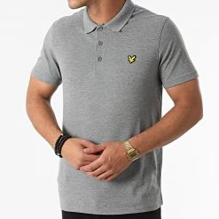 Les meilleures critiques de 😍 Polo Manches Courtes SP1060SP Gris Anthracite Chiné de Lyle And Scott ⌛ -Tenue De Sport Soldes lyle and scott 281053 SP1060SP MID GREY 20210827T123203 03