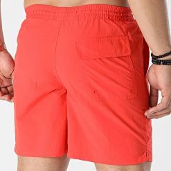 Nouveau 🔥 Short De Bain SH1204V Rouge de Lyle And Scott ✨ -Tenue De Sport Soldes lyle and scott 306714 SH1204V RED FLYER 20220301T123156 04
