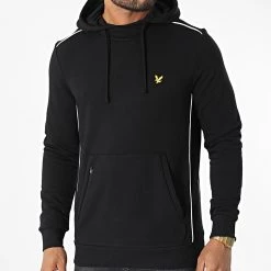 Top 10 😀 Sweat Capuche ML1482OGSP Noir de Lyle And Scott ❤️