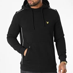 Top 10 😀 Sweat Capuche ML1482OGSP Noir de Lyle And Scott ❤️ -Tenue De Sport Soldes lyle and scott 327781 ML1482OGSP JET BLACK 20220713T152513 03