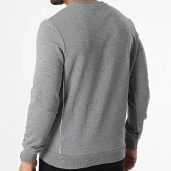 Bon marché 😉 Sweat Crewneck ML1481OGSP Gris Chiné de Lyle And Scott 👏 -Tenue De Sport Soldes lyle and scott 327782 ML1481OGSP MID GREY MARL 20220713T152215 04