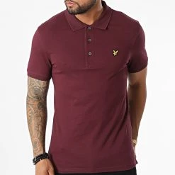 Nouveau ⌛ Polo Manches Courtes SP400VOG Bordeaux de Lyle And Scott 🤩 6 Nouveau ⌛ Polo Manches Courtes SP400VOG Bordeaux de Lyle And Scott 🤩 -Tenue De Sport Soldes lyle and scott 327827 SP400VOG BURGUNDY 20220713T151954 03