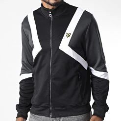 Les meilleures critiques de ❤️ Veste Zippée Striped Noir de Lyle And Scott 💯