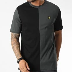 Tout neuf 😉 Tee 👕 Shirt TS1709V Noir Vert Kaki de Lyle And Scott ❤️
