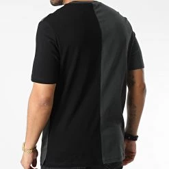 Tout neuf 😉 Tee 👕 Shirt TS1709V Noir Vert Kaki de Lyle And Scott ❤️ -Tenue De Sport Soldes lyle and scott 341947 TS1709V JET BLACK 20221020T160050 04