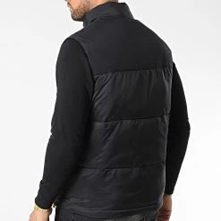 Meilleure affaire 🥰 Doudoune Sans Manches Wadded Noir de Lyle And Scott 🎉 -Tenue De Sport Soldes lyle and scott 341950 JK1349V JET BLACK 20221020T160321 04