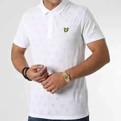 Meilleure affaire 💯 Polo Manches Courtes SP1562G Blanc de Lyle And Scott ✨ -Tenue De Sport Soldes lyle and scott 345074 SP1562G WHITE 20221028T114147 03