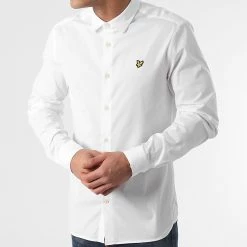 Bon marché 🤩 Chemise Manches Longues LW1115V Blanc de Lyle And Scott ✨ 6 Bon marché 🤩 Chemise Manches Longues LW1115V Blanc de Lyle And Scott ✨ -Tenue De Sport Soldes lyle et scott 249899 LW1115V WHITE 20210203T151326 03