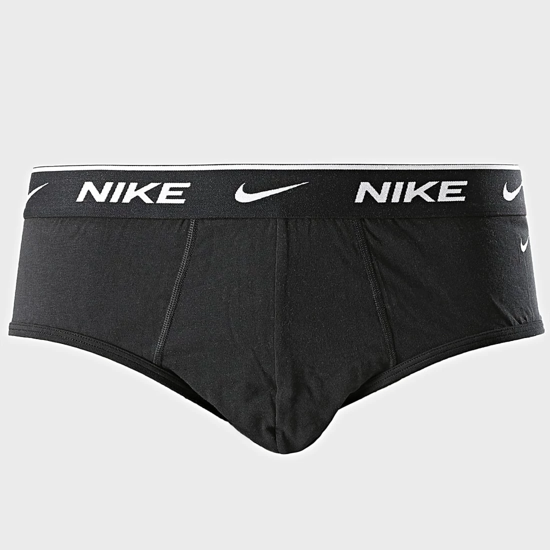 Remise 👍 Lot De 3 Slips Everyday Cotton Stretch KE1006 Noir de Nike 🔥 2 Remise 👍 Lot De 3 Slips Everyday Cotton Stretch KE1006 Noir de Nike 🔥 – Image 2