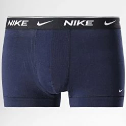 Nouveau 😉 Lot De 3 Boxers Everyday Cotton Stretch KE1008 Noir Bleu Marine Bleu Indigo de Nike 👍 -Tenue De Sport Soldes nike 234530 KE1008 9J1 NOOS TPDT 20220210T161910 03