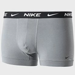 Nouveau ⌛ Lot De 3 Boxers Everyday Cotton Stretch KE1008 Noir Gris Bleu de Nike 😍 -Tenue De Sport Soldes nike 235902 KE1008 9JI NOOS TPDT 20211222T101512 03