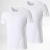 Budget 🤩 Lot De 2 Tee 👚 Shirts KE1010 Blanc de Nike 🔔