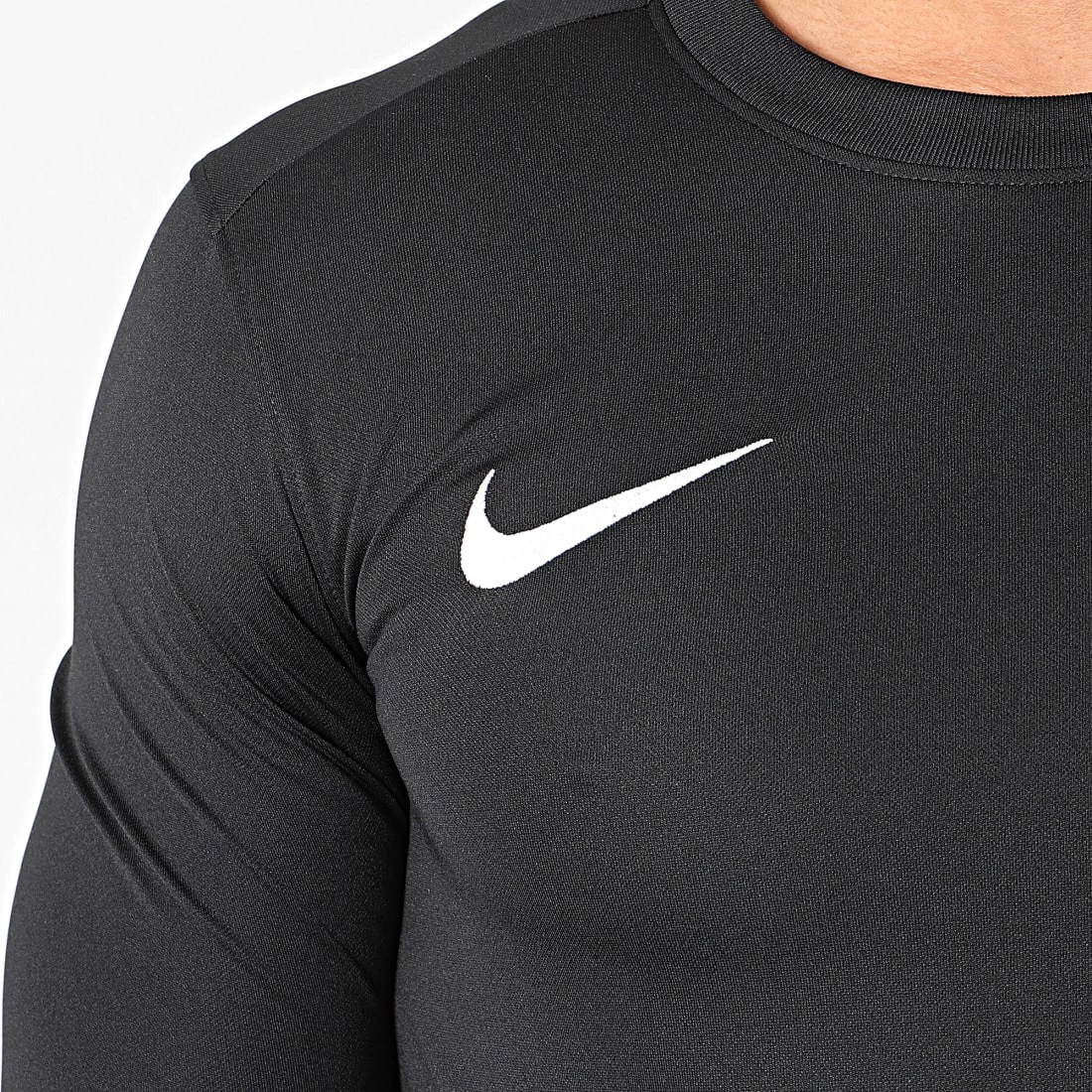 Le moins cher 🔔 Tee 👚 Shirt Manches Longues Dri-FIT Noir de Nike 💯 2 Le moins cher 🔔 Tee 👚 Shirt Manches Longues Dri-FIT Noir de Nike 💯 – Image 2