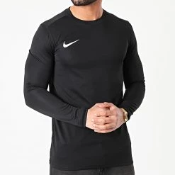 Le moins cher 🔔 Tee 👚 Shirt Manches Longues Dri-FIT Noir de Nike 💯