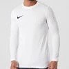 Meilleure vente 🛒 Tee 👕 Shirt Manches Longues Dri-FIT Blanc de Nike 🔔