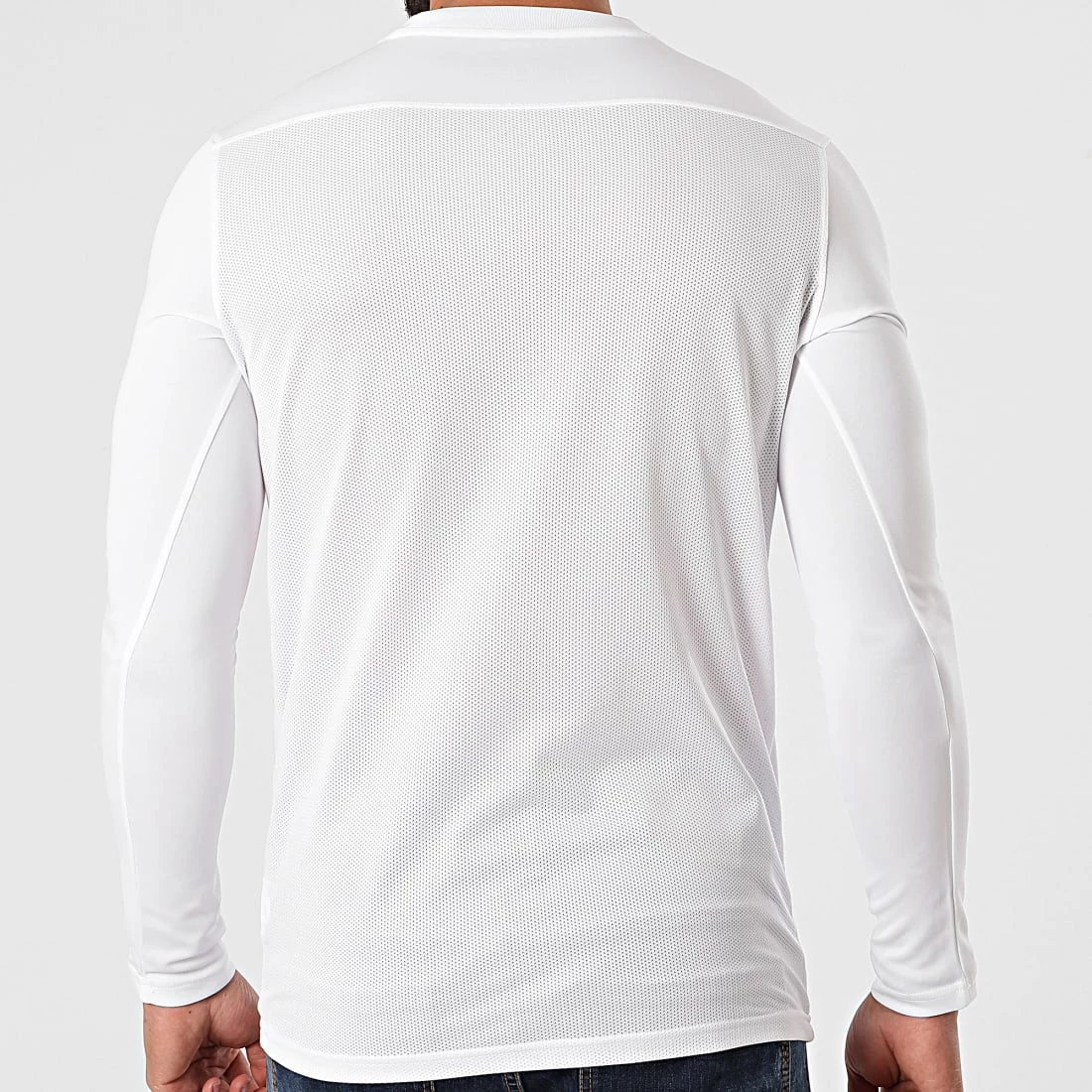 Meilleure vente 🛒 Tee 👕 Shirt Manches Longues Dri-FIT Blanc de Nike 🔔 4 Meilleure vente 🛒 Tee 👕 Shirt Manches Longues Dri-FIT Blanc de Nike 🔔 – Image 4