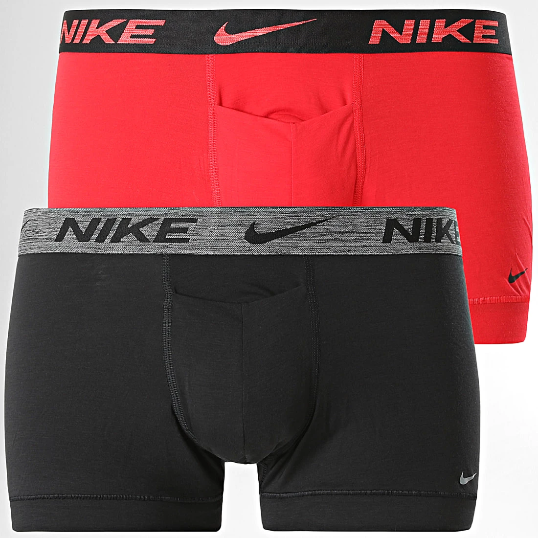 Le moins cher 🌟 Lot De 2 Boxers Dri-Fit ReLux KE1076 Noir Rouge de Nike 🧨 1 Le moins cher 🌟 Lot De 2 Boxers Dri-Fit ReLux KE1076 Noir Rouge de Nike 🧨