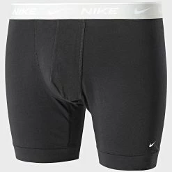 Le moins cher 😀 Lot De 3 Boxers Everyday Cotton Stretch KE1007 Noir de Nike ⌛ -Tenue De Sport Soldes nike 295194 KE1007 M1C 20211216T140415 03