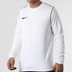 Meilleur prix 🔔 Tee 👚 Shirt A Manches Longues BV6875 Blanc de Nike ✔️