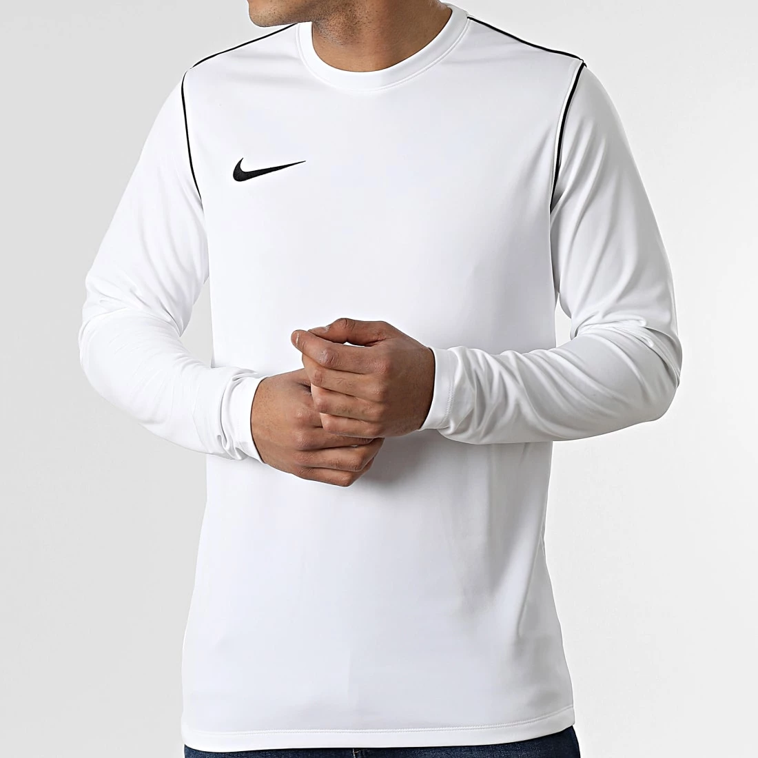 Meilleur prix 🔔 Tee 👚 Shirt A Manches Longues BV6875 Blanc de Nike ✔️ 3 Meilleur prix 🔔 Tee 👚 Shirt A Manches Longues BV6875 Blanc de Nike ✔️ – Image 3