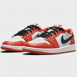 Top 10 🥰 Baskets Air Jordan 1 Low OG CZ0790 Orange Black White de Nike 👏