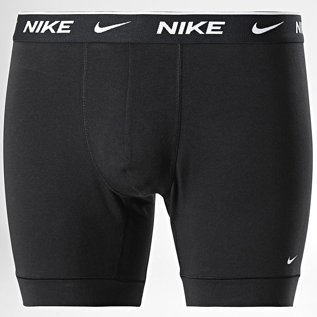 Nouveau 🌟 Lot De 3 Boxers Everyday Cotton Stretch KE1007 Noir de Nike 🔔 2 Nouveau 🌟 Lot De 3 Boxers Everyday Cotton Stretch KE1007 Noir de Nike 🔔 – Image 2