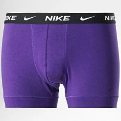 Offres 🔔 Lot De 3 Boxers Every Cotton Stretch KE1008 Noir Violet Orange de Nike 🛒 -Tenue De Sport Soldes nike 321381 KE1008 1ME 20220527T120425 03