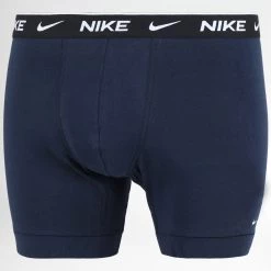 Sortie ⭐ Lot De 3 Boxers KE1007 Noir Bleu Marine de Nike ⌛ -Tenue De Sport Soldes nike 325688 KE1007 9J1 20220701T140839 04