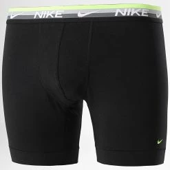Vente flash 🌟 Lot De 3 Boxers KE1007 Noir de Nike 😉 -Tenue De Sport Soldes nike 329337 0000KE1007 2ND 20220726T161308 04