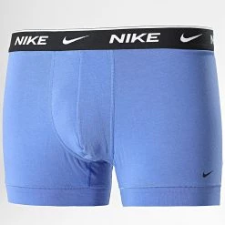 Meilleure vente 🔥 Lot De 3 Boxers Every Cotton Stretch KE1008 Bleu Marine Bordeaux de Nike 🧨 -Tenue De Sport Soldes nike 329351 0000KE1008 54K 20220726T161502 03