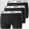 Promo 😍 Lot De 3 Boxers Every Cotton Stretch KE1008 Noir de Nike ✨
